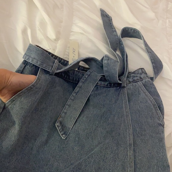 Blue Denim Skort New With Tags - Picture 5 of 7